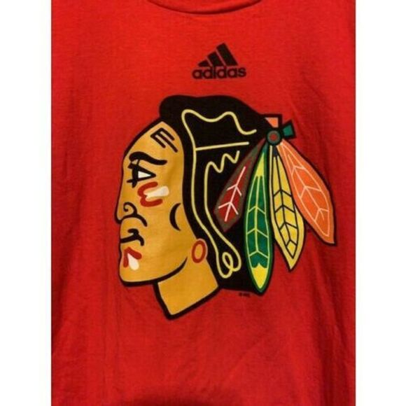 CHICAGO BLACKHAWKS SIZE XL ADIDAS GO-TO TEE - Picture 2 of 3